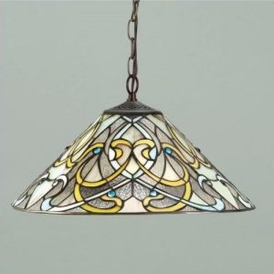 ENDON TIFFANY DAUPHINE MEDIUM PENDANT