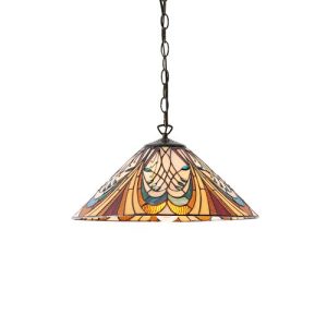 ENDON TIFFANY HECTOR MEDIUM PENDANT