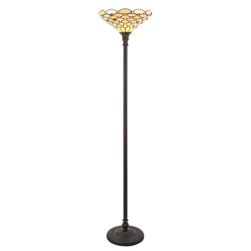 ENDON TIFFANY PEARL UPLIGHTER FLOOR