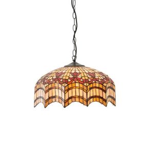 ENDON TIFFANY VESTA MEDIUM 3LT PENDANT