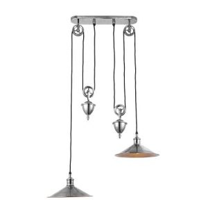 ENDON VICTORIA RISE & FALL 2LT PENDANT