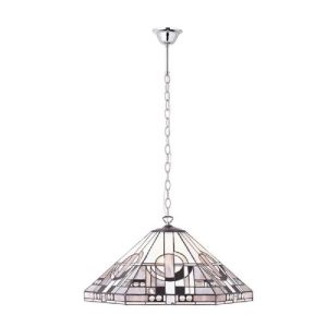 ENDON TIFFANY METROPOLITAN LARGE 3LT PENDANT
