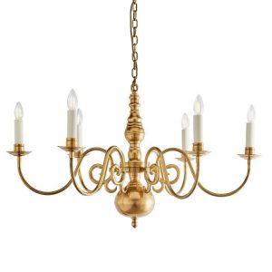ENDON INTERIORS 1900 CHAMBERLAIN 6LT PENDANT