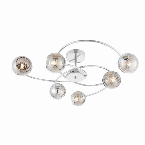 ENDON 73528 AERITH 6LT SEMI FLUSH
