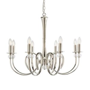 ENDON INTERIORS 1900 FABIA 8LT PENDANT