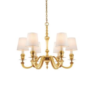 ENDON INTERIORS 1900 FENBRIDGE 6LT PENDANT