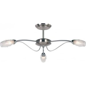 ENDON MERCURY 3LT SEMI FLUSH