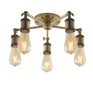 ENDON HAL 5LT SEMI FLUSH