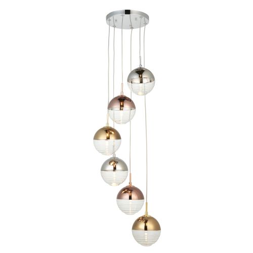 ENDON PALOMA 6LT PENDANT