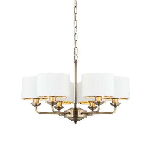 ENDON HIGHCLERE 6LT PENDANT