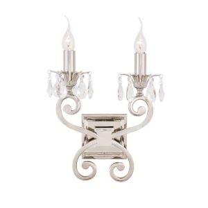ENDON INTERIORS 1900 OKSANA NICKEL TWIN WALL