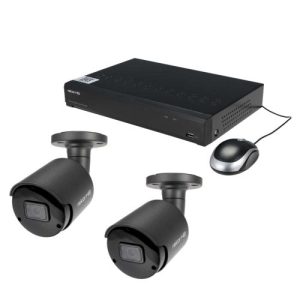 ESP 2-CAM 4-CH 500GB 720P GREY BULLET CCTV KIT