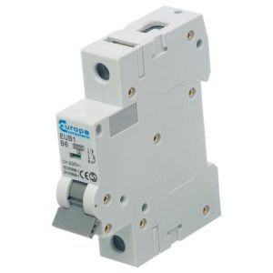 EUROPA 20A B-TYPE SINGLE POLE MCB
