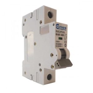 EUROPA 40A D-TYPE SINGLE POLE MCB