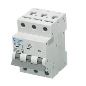 EUROPA 10A C-TYPE TRIPLE POLE MCB