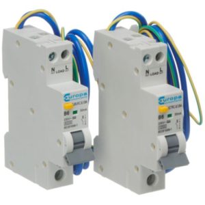 EUROPA COMPACT TYPE A 10A 30mA C-TYPE 10KA RCBO