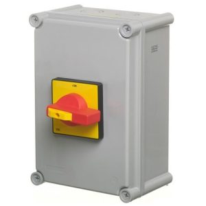 EUROPA 125A 4 POLE ROTARY ISOLATOR IP65