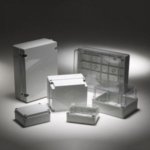 EUROPA 200X150X80MM CLEAR ENCLOSURE