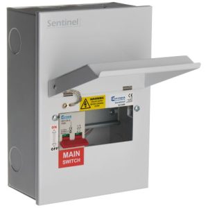 EUROPA 4W 100A DP MAIN SWITCH METAL BOARD
