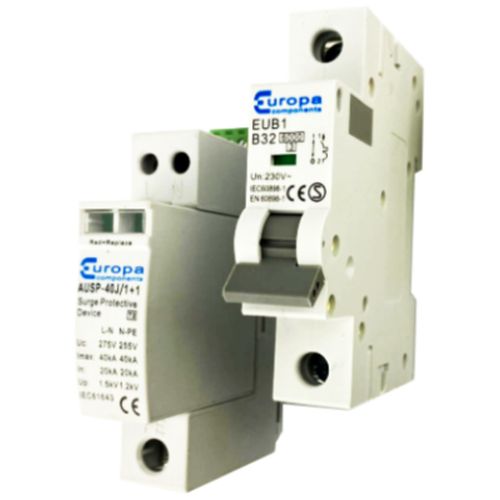 EUROPA SURGE KIT C/W 32A MCB & CABLES