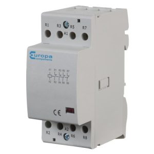 EUROPA 25A 4 N/O 230V CONTACTOR