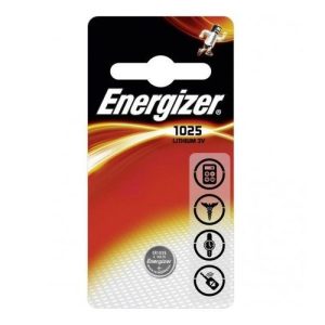 ENERGIZER 3V 1025 10MM DIA 2.5MM THICK