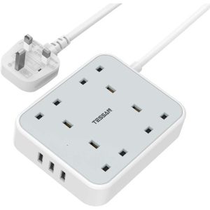 4G 13A 02M + 2X USB EXT LEAD (LYV 9484AS)