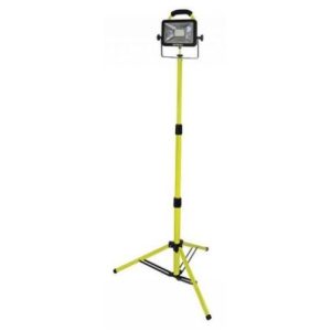 FAITHFULL 20W 240V SITELIGHT SINGLE TRIPOD