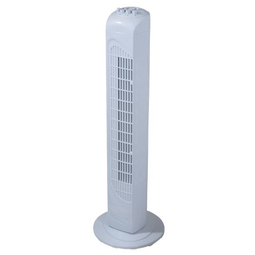 PREM-I-AIR TOWER FAN 29" + TIMER WHITE