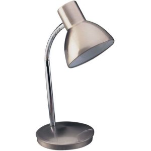 FIRSTLIGHT HARVARD TABLE LAMP BRUSHED STEEL