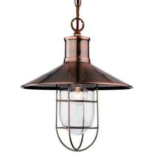 FIRSTLIGHT CRESCENT PENDANT ANTIQUE COPPER