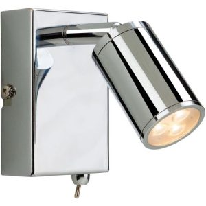 FIRSTLIGHT ORION LED WALL LIGHT (SWITCHED) CHROME