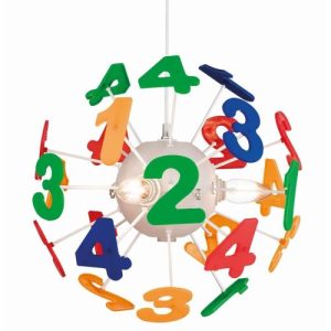 FIRSTLIGHT NUMBERS PENDANT MULTICOLOUR