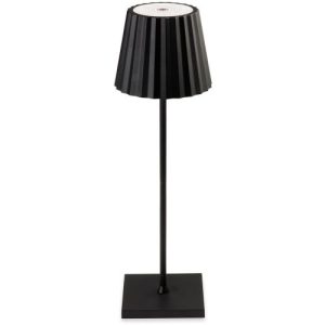 FIRSTLIGHT KOKO LED TABLE LAMP BLACK