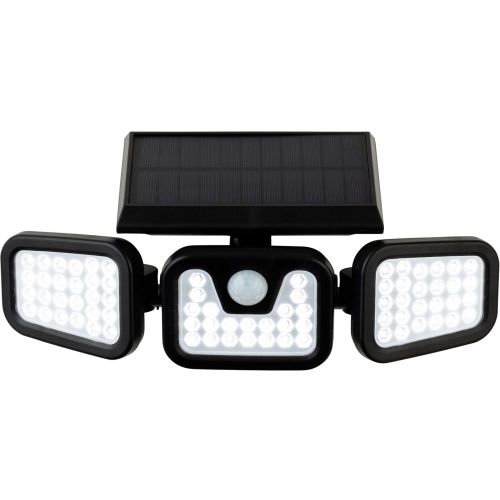 FIRSTLIGHT AVENUE LED SOLAR SECURITY WALL LIGHT WITH PIR BLACK