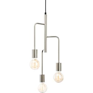 FIRSTLIGHT ROXY PENDANT BRUSHED STEEL