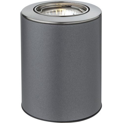 FIRSTLIGHT FLOODLITE UPLIGHTER TABLE/FLOOR LAMP SATIN STEEL