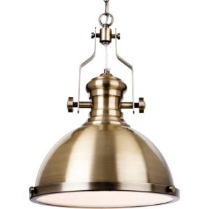 FIRSTLIGHT ALBION PENDANT ANTIQUE BRASS