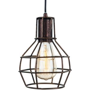 FIRSTLIGHT CLIPPER PENDANT RUSTIC BROWN