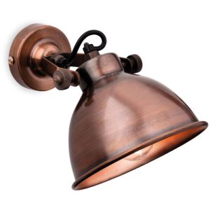 FIRSTLIGHT MANTIS WALL LIGHT ANTIQUE COPPER