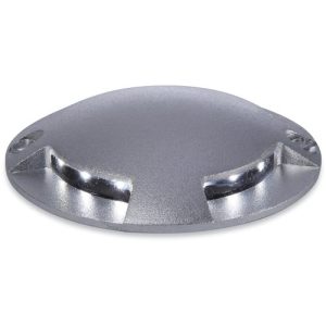 FIRSTLIGHT 4 WAY LED WALKOVER LIGHT ALUMINIUM WITH WHITE LED'S