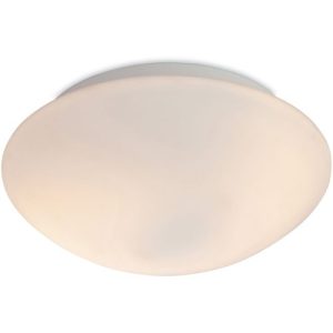 FIRSTLIGHT VENTO FLUSH CEILING FITTING OPAL GLASS