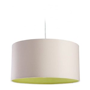 FIRSTLIGHT ZETA PENDANT CREAM WITH GREEN INSIDE