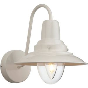 FIRSTLIGHT FISHERMAN WALL LIGHT CREAM WITH CLEAR GLASS