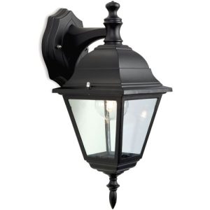 FIRSTLIGHT 4 PANEL LANTERN - DOWNLIGHT BLACK