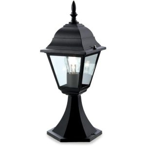 FIRSTLIGHT 4 PANEL LANTERN - PILLAR BLACK