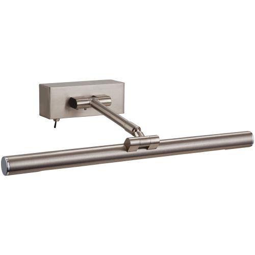 FIRSTLIGHT PICTURE LIGHT - 10W LED (SWITCHED) BRUSHED STEEL