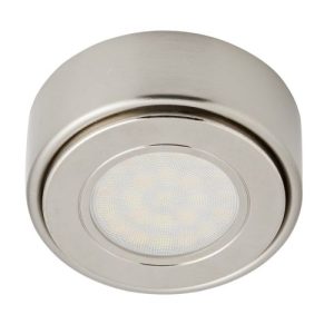 FORUM ELLEN ROUND LED CCT UNDER UNIT SATIN NICKLE LIGHT