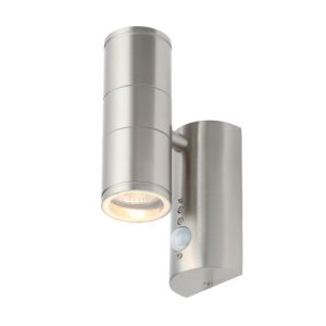 FORUM CZ-29319-SST - ISLAY PIR UP/DOWN WALL LIGHT SST MARINE GRADE 316