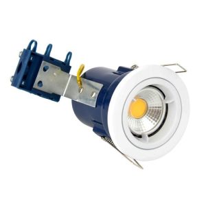 FORUM YATE FIXED FIRE RATED DOWNLIGHT WHITE